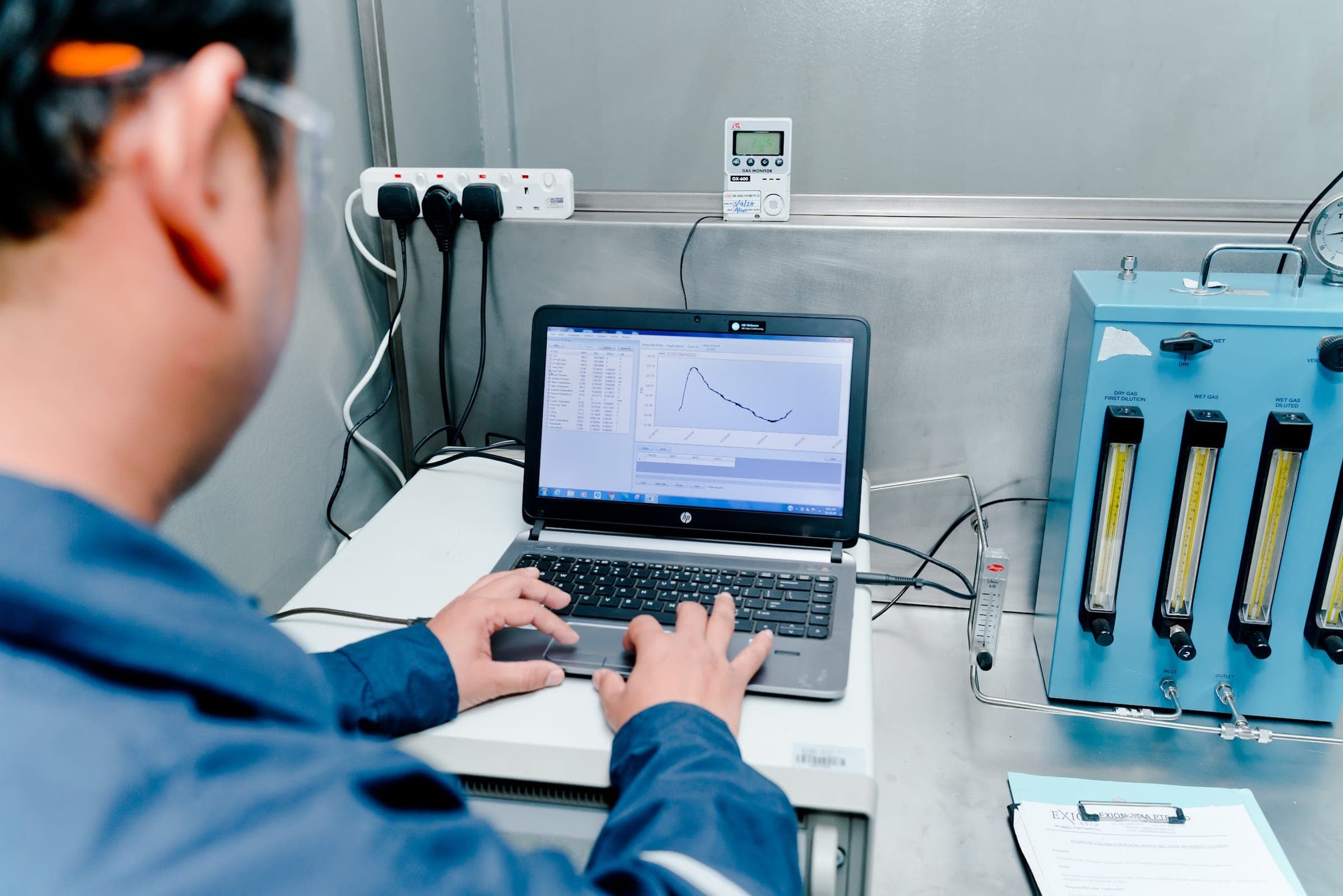 Exion instrument calibration laboratory